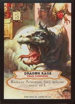 1995 Cardz Hyborian Gates #NNO Dragon Rage Front