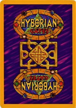 1995 Cardz Hyborian Gates #NNO Ebony Darkness Back