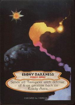 1995 Cardz Hyborian Gates #NNO Ebony Darkness Front