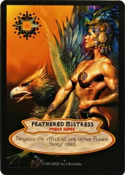 1995 Cardz Hyborian Gates #NNO Feathered Mistress Front