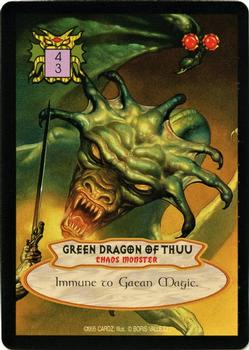1995 Cardz Hyborian Gates #NNO Green Dragon of Thuu Front
