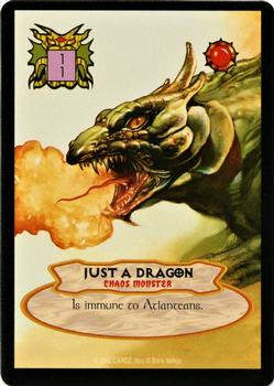 1995 Cardz Hyborian Gates #NNO Just a Dragon Front