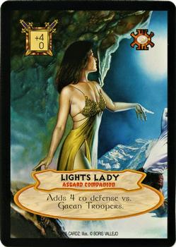 1995 Cardz Hyborian Gates #NNO Lights Lady Front