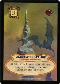 1995 Cardz Hyborian Gates #NNO Shadow Creature Front