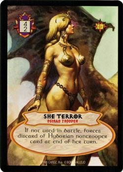 1995 Cardz Hyborian Gates #NNO She Terror Front