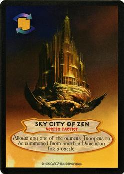 1995 Cardz Hyborian Gates #NNO Sky City of Zen Front