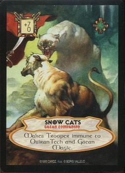 1995 Cardz Hyborian Gates #NNO Snow Cats Front