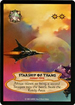 1995 Cardz Hyborian Gates #NNO Starship of Thang Front