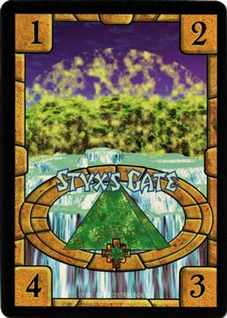 1995 Cardz Hyborian Gates #NNO Styx's Gate Front