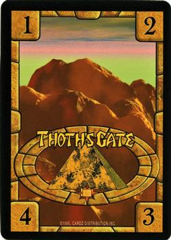 1995 Cardz Hyborian Gates #NNO Thoth's Gate Front