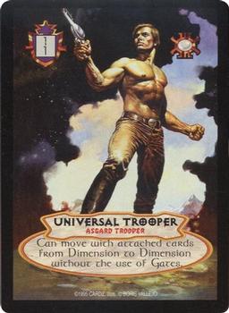 1995 Cardz Hyborian Gates #NNO Universal Trooper Front