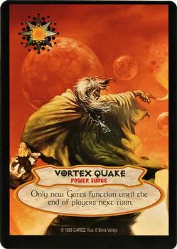 1995 Cardz Hyborian Gates #NNO Vortex Quake Front
