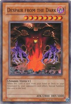2005 Yu-Gi-Oh! Structure Deck Zombie Madness English #SD2-EN007 Despair from the Dark Front