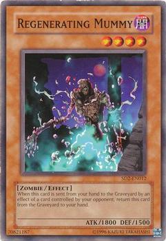 2005 Yu-Gi-Oh! Structure Deck Zombie Madness English #SD2-EN012 Regenerating Mummy Front
