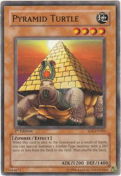 2005 Yu-Gi-Oh! Structure Deck Zombie Madness English 1st Edition #SD2-EN005 Pyramid Turtle Front