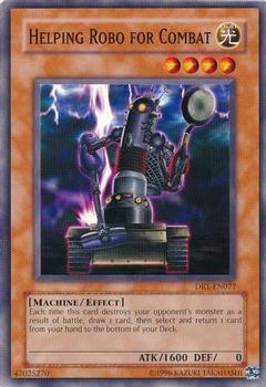 2005 Yu-Gi-Oh! Dark Revelation Volume 1 #DR1-EN077 Helping Robo For Combat Front