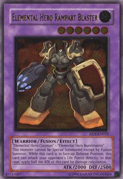 2005 Yu-Gi-Oh! Elemental Energy #EEN-EN033 Elemental HERO Rampart Blaster Front