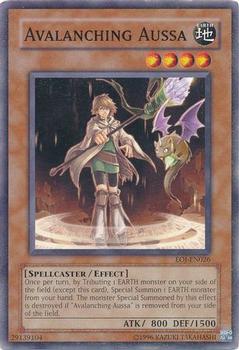 2006 Yu-Gi-Oh! Enemy of Justice #EOJ-EN026 Avalanching Aussa Front