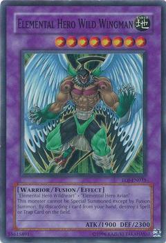 2006 Yu-Gi-Oh! Enemy of Justice #EOJ-EN035 Elemental Hero Wild Wingman Front