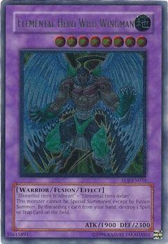2006 Yu-Gi-Oh! Enemy of Justice #EOJ-EN035 Elemental Hero Wild Wingman Front