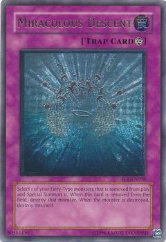 2006 Yu-Gi-Oh! Enemy of Justice #EOJ-EN058 Miraculous Descent Front