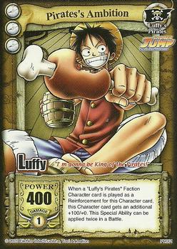 2005 One Piece CCG: The Quest Begins #PR001 Pirate's Ambition Front