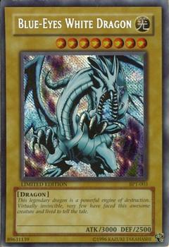 2002 Yu-Gi-Oh! Booster Pack Tins - Limited Edition #BPT-003 Blue-Eyes White Dragon Front
