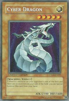 2006 Yu-Gi-Oh! Collectors Tins English Limited Edition #CT03-EN002 Cyber Dragon Front
