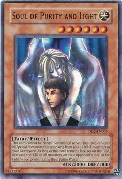 2005 Yu-Gi-Oh! Dark Beginning 2 #DB2-EN005 Soul of Purity and Light Front