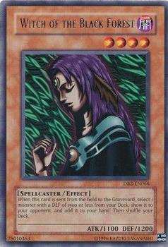 2005 Yu-Gi-Oh! Dark Beginning 2 #DB2-EN066 Witch of the Black Forest Front