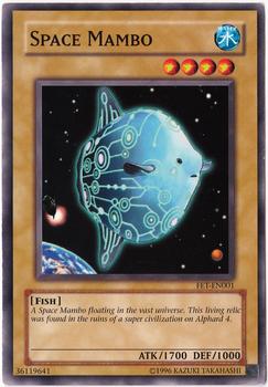 2005 Yu-Gi-Oh! Flaming Eternity #FET-EN001 Space Mambo Front