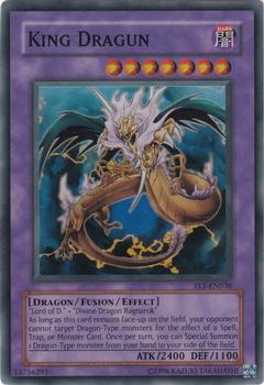 2005 Yu-Gi-Oh! Flaming Eternity #FET-EN036 King Dragun Front