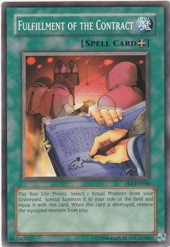 2005 Yu-Gi-Oh! Flaming Eternity #FET-EN046 Fulfillment of the Contract Front