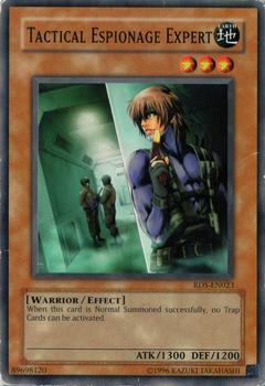 2004 Yu-Gi-Oh! Rise of Destiny #RDS-EN023 Tactical Espionage Expert Front