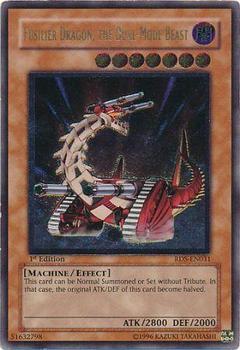 2004 Yu-Gi-Oh! Rise of Destiny 1st Edition #RDS-EN031 Fusilier Dragon, the Dual-Mode Beast Front