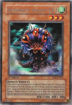2004 Yu-Gi-Oh! Rise of Destiny 1st Edition #RDS-EN007 Ultimate Insect LV3 Front