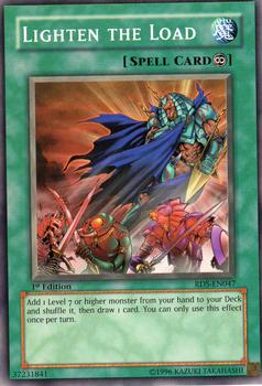 2004 Yu-Gi-Oh! Rise of Destiny 1st Edition #RDS-EN047 Lighten the Load Front