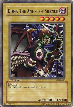 2002 Yu-Gi-Oh! Metal Raiders 1st Edition #MRD-015 Doma The Angel of Silence Front