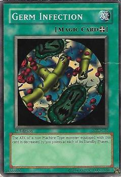 2002 Yu-Gi-Oh! Metal Raiders 1st Edition #MRD-136 Germ Infection Front