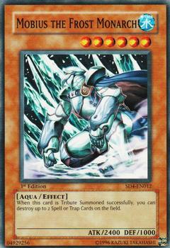 2005 Yu-Gi-Oh! Structure Deck Fury From The Deep 1st Edition #SD4-EN012 Mobius the Frost Monarch Front
