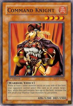 2005 Yu-Gi-Oh! Structure Deck Warrior's Triumph #SD5-EN008 Command Knight Front