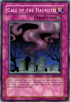 2005 Yu-Gi-Oh! Structure Deck Warrior's Triumph #SD5-EN033 Call of the Haunted Front