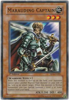 2005 Yu-Gi-Oh! Structure Deck Warrior's Triumph 1st Edition #SD5-EN009 Marauding Captain Front