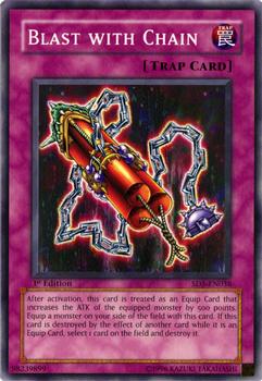 2005 Yu-Gi-Oh! Structure Deck Warrior's Triumph 1st Edition #SD5-EN036 Blast with Chain Front