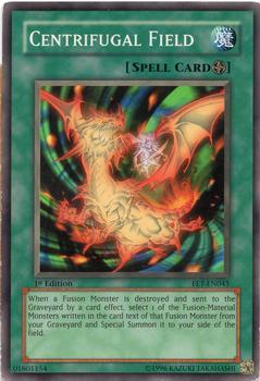 2005 Yu-Gi-Oh! Flaming Eternity - 1st Edition #FET-EN045 Centrifugal Field Front