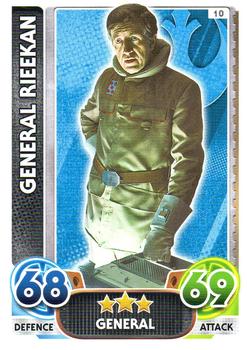 2016 Topps Force Attax Star Wars The Force Awakens #10 General Rieekan Front