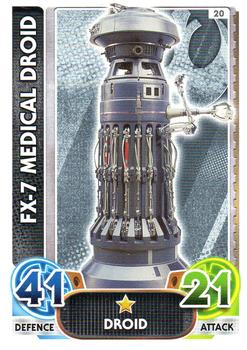 2016 Topps Force Attax Star Wars The Force Awakens #20 FX-7 Medical Droid Front