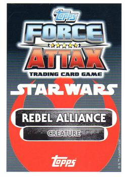 2016 Topps Force Attax Star Wars The Force Awakens #33 Tauntaun Back