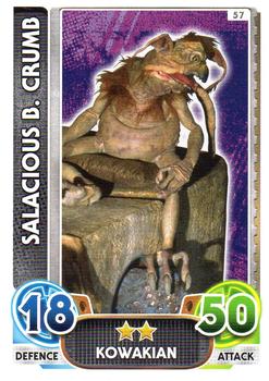 2016 Topps Force Attax Star Wars The Force Awakens #57 Salacious B. Crumb Front