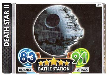 2016 Topps Force Attax Star Wars The Force Awakens #87 Death Star II Front